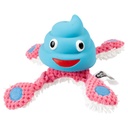 DUVO PLUSH LATEX OCTOPUS BLUE/PINK