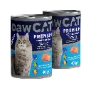 Dawcat 400g Cat Wet Food With Canned Pieces of Salmon 12pcs