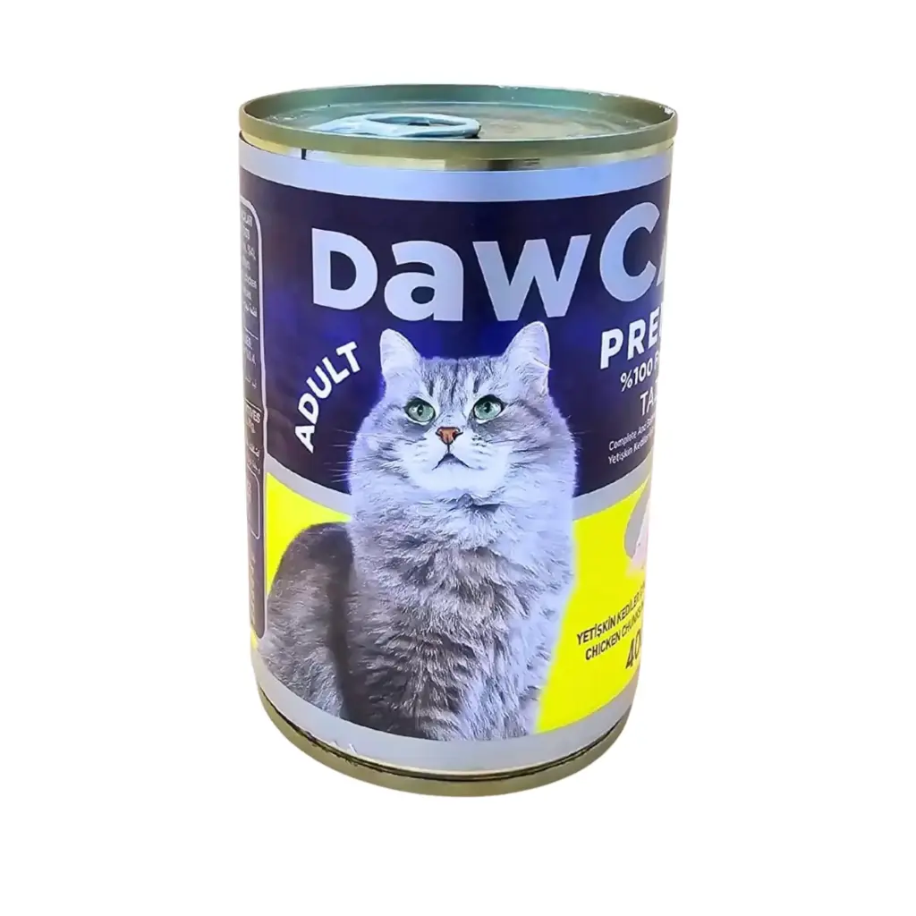 Dawcat 400g Kitten Cat Wet Food With Canned Pieces of Chicken Meat
