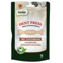 Dentalight Dent Fresh 360° Toothbrush Dog Treats – Healthy Joint Support (3-inch, 18pcs, 150g)