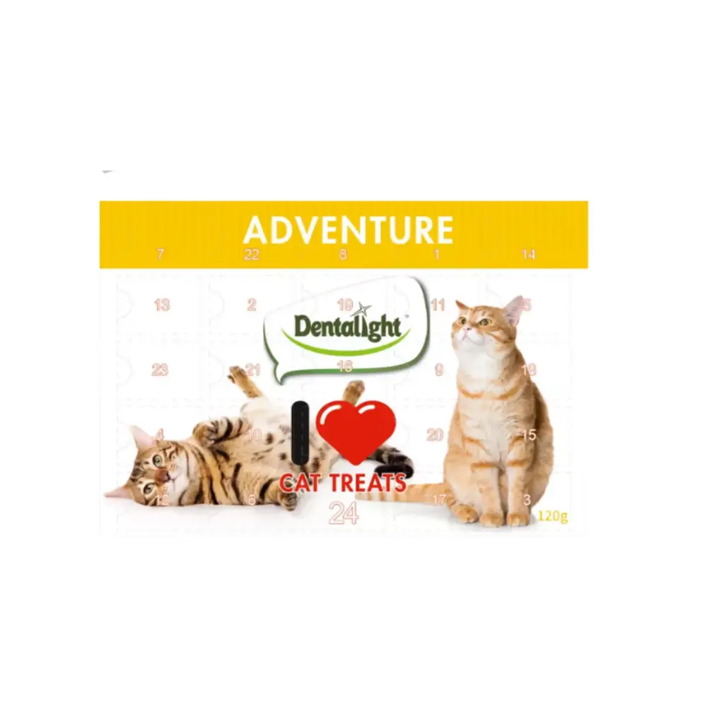 [DL11575] Dentalight Cat Treats Adventure x24 holes 120g