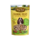 Dog Fest Training Treats Turkey & Flax Seeds Treat Pouch 90g