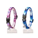 DuvoCatCollarNylonMixedColors20-30cm/10mmPattern/Texture:Boho-1pc