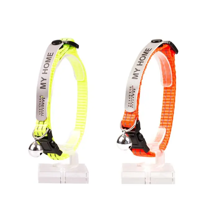 Duvo Cat Collar Reflective 20 - 30cm/10mmPattern/Texture: Uni Address-1pc