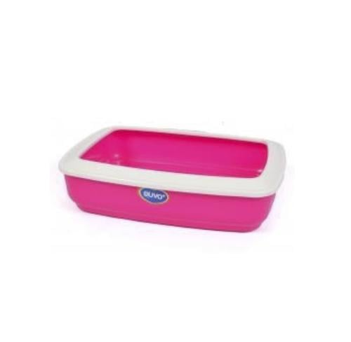 Duvo Cat tray with rim maui Pink 50 x 38 x 12cmDimension: 50 x 38 x 12cm