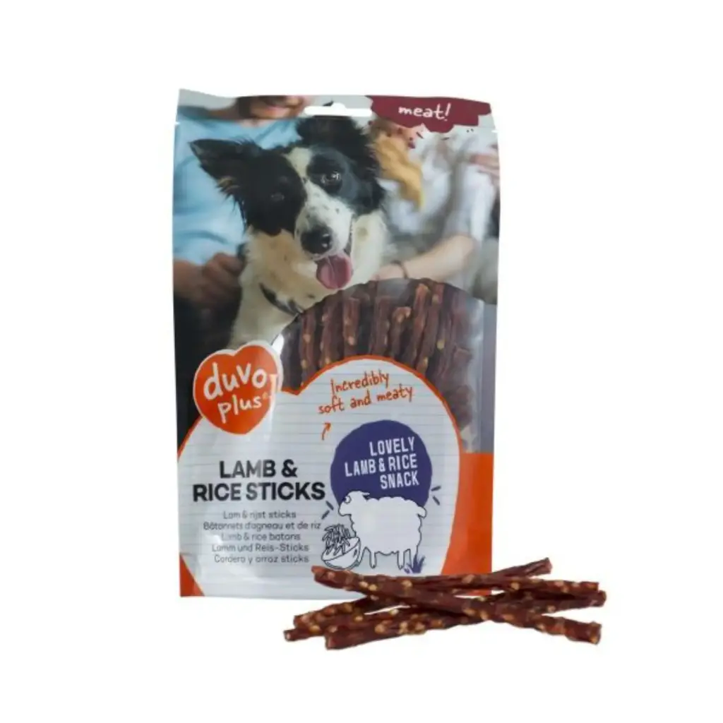 [LR11953] Duvo Lamb & Rice Healthy Dog Snack - 80g