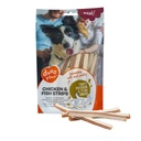 Duvo Dog Snack 80g Options: Strips, Fragrance/Flavour: Chicken & Fish
