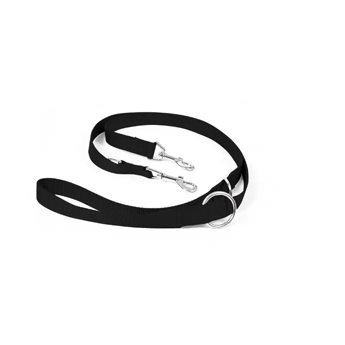 [LR0111000020] Duvo Nylon Lead Adjustable 200cm/25mmColor: Black