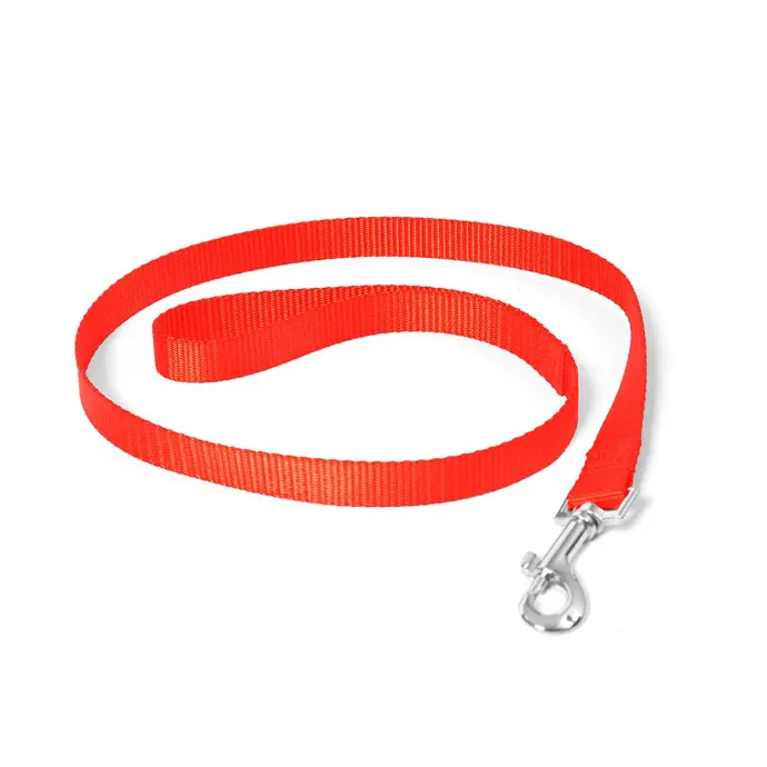 [LR0111000016] Duvo Red Durable Nylon Dog Lead - 100cm x 25mm