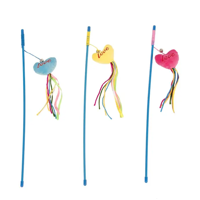 [LR121046] Duvo Duvo Playing Rod Love With Catnip Mix 53cm (Cat)