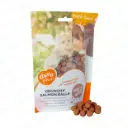 Duvo+ Crunchy Balls Salmon Cat Treats Bag 50g