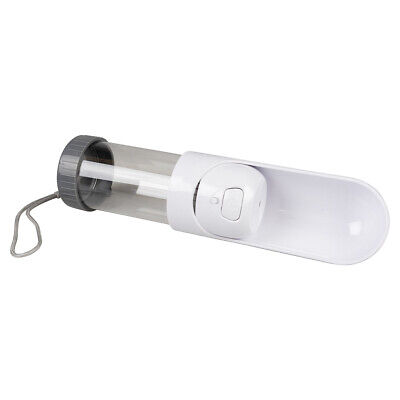 [LR13144] Duvo+ Compact Portable Pet Drinking Bottle White - 300ml