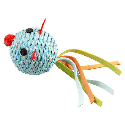 [LR12090] Duvo+ Jolly Blue Ball Mouse Interactive Cat Toy - 13cm