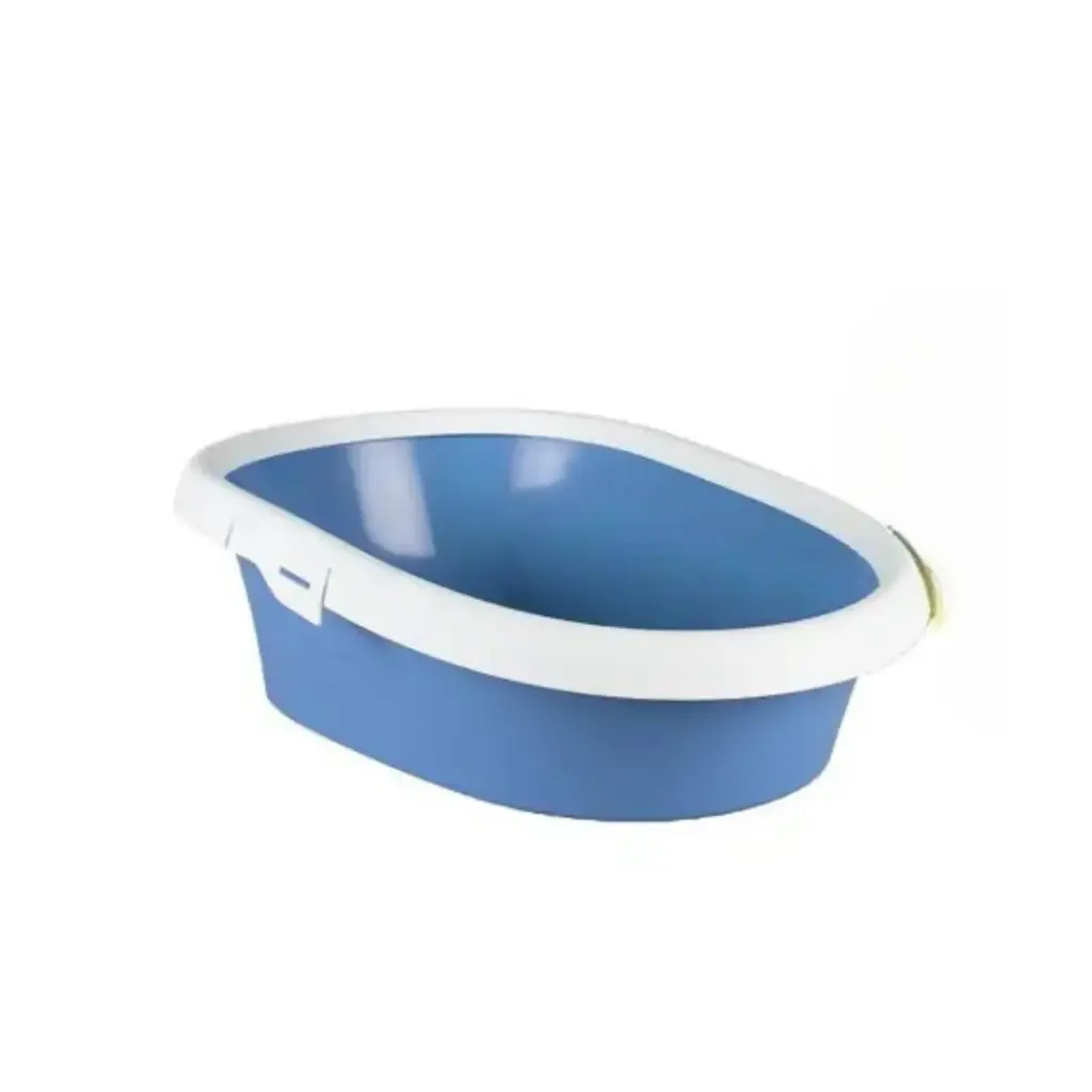 Duvo+ Litter Tray Excalibur With Rim 58x39x17cm, Mixed Colors-1pc