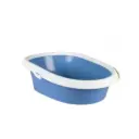 Duvo+ Litter Tray Excalibur With Rim 58x39x17cm, Mixed Colors-1pc