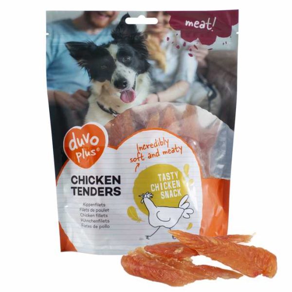 [LR12456] Duvo+ Chicken Tenders High-Protein Dog Treats - 100g