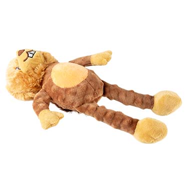 Duvo+ Plush Beaver Crackle Dog Toy 34x21x8cm Brown 