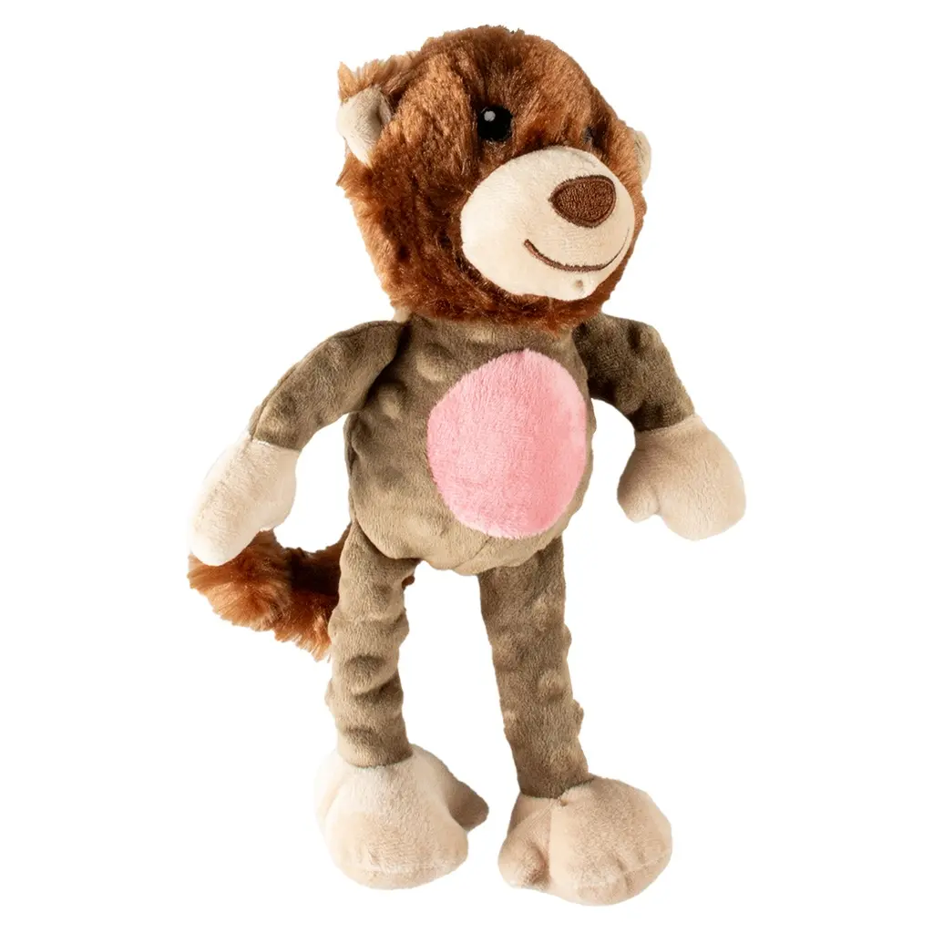 Duvo+ Plush Beaver Crackle Dog Toy 34x21x8cm Brown