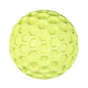 Duvo+ Rubber Hexagon Ball Dispenser Dog Toy 7.5x7.5x7.5cm,Green
