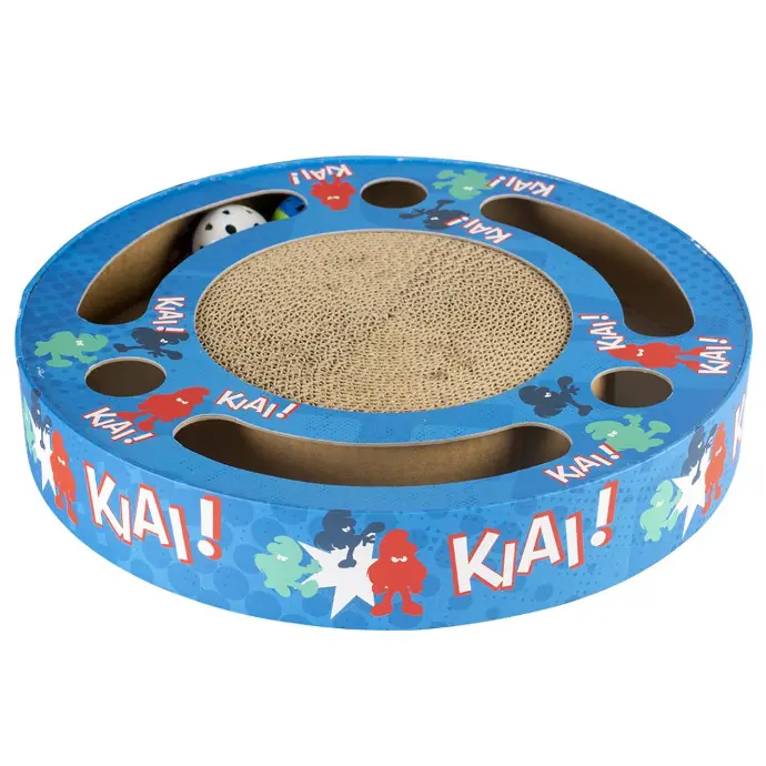[LR13639] Duvo+ Smurfette Decorative Cat Scratcher Toy - 33cm