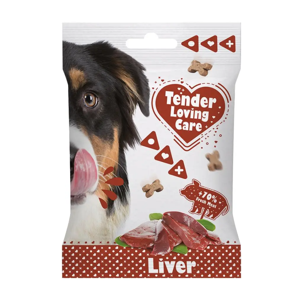 [LR11835] Duvo+ Soft Snack Liver Treat Pouch 100g