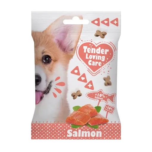 [LR11834] Duvo+ Salmon Flavor Soft Snacks Savory Dog Treats - 100g
