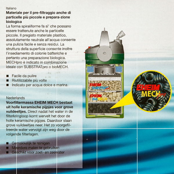 [EH2505101] EHEIM MECHpro 180g ? 2l filter media