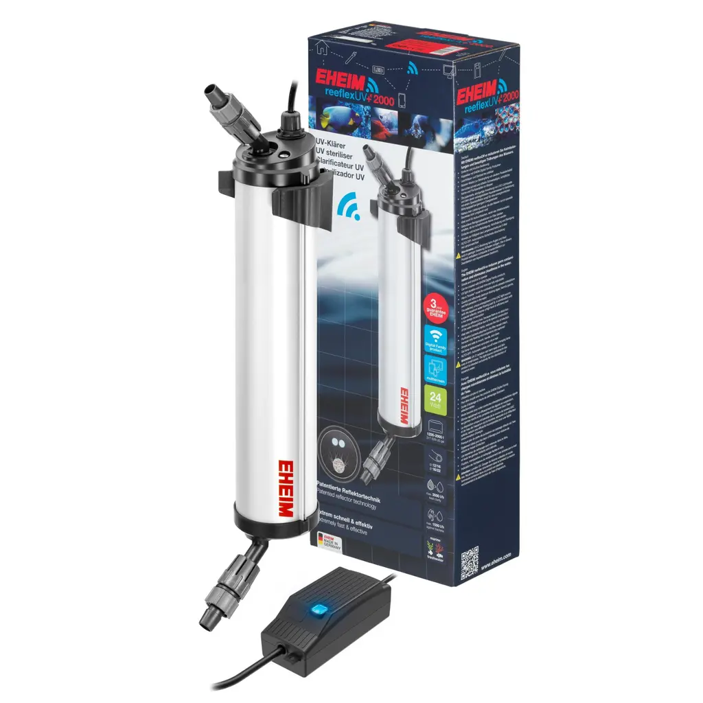 Eheim Reeflex UV+e 2000 WiFi Enabled Aquarium UV Sterilizer - 1 Unit