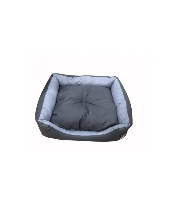 Empets Couch Bed Basic Duo Dimension: 65x50x18cm, Color: Grey & Dark Brown
