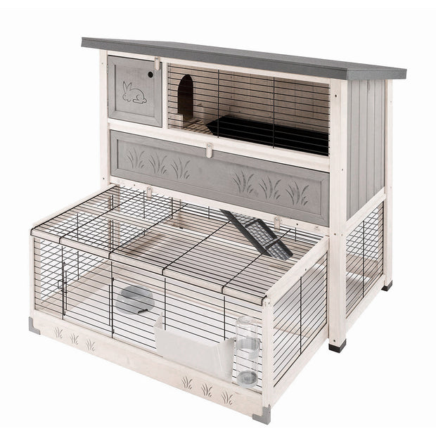 [57091200] Ferplast Cage Ranch 120 Max Rabbit hutch 117 x 69 x h 107 cm