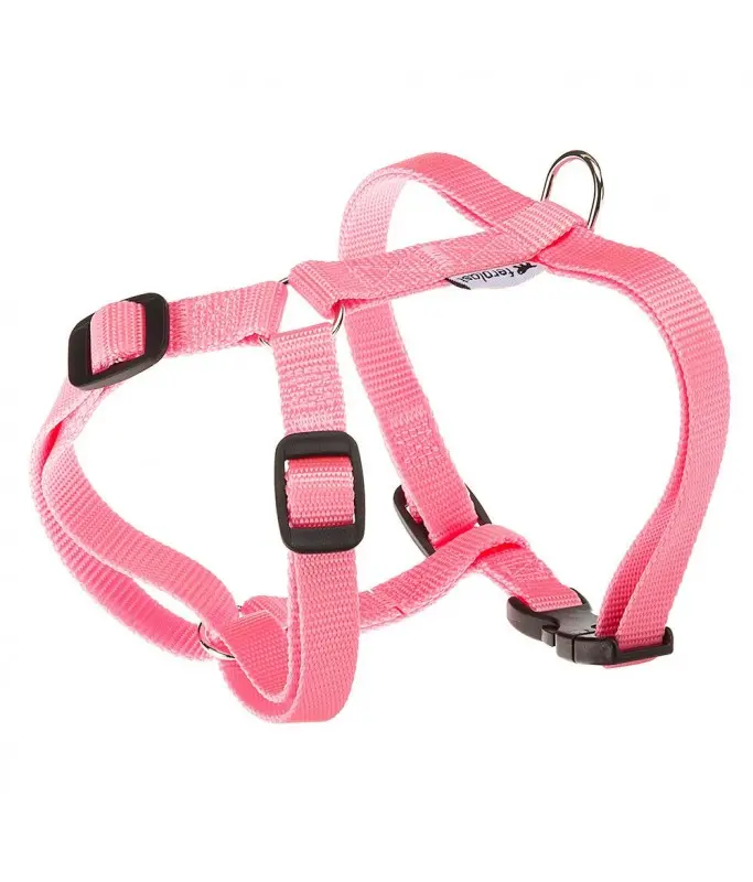 Ferplast Champion P Harness[Color - Pink, Dimension - 25-36cm x 30-46cm x 10mm, Size - S]
