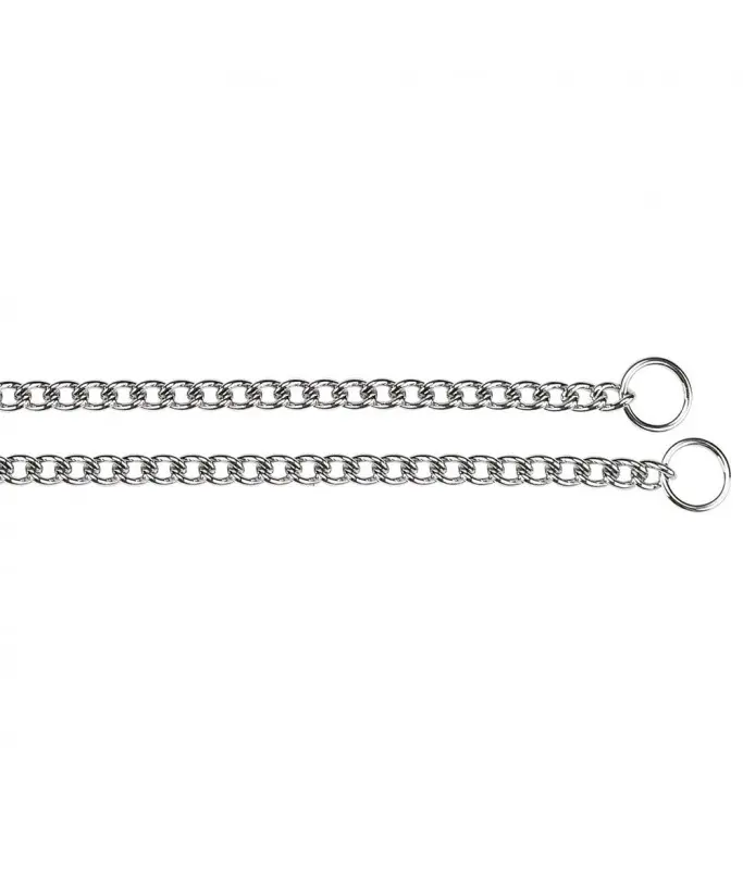 [75712903] Ferplast Chrome CS Metal Choke-Chain Dog Collar 50cm
