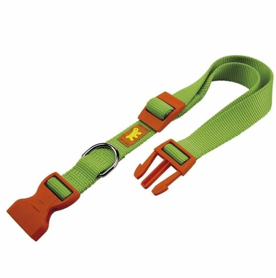Ferplast Club C Colours Nylon Dog Collar With Snap ClipColor: Green, Dimension: 30-44cm x 15mm