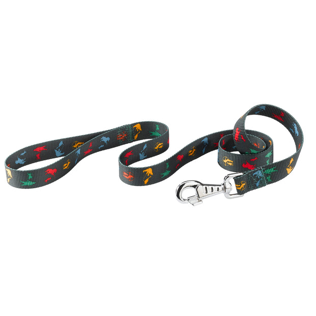 [75350955] Ferplast Club G Lead Circus[Color - Black, Dimension - 20mm x L 120cm]