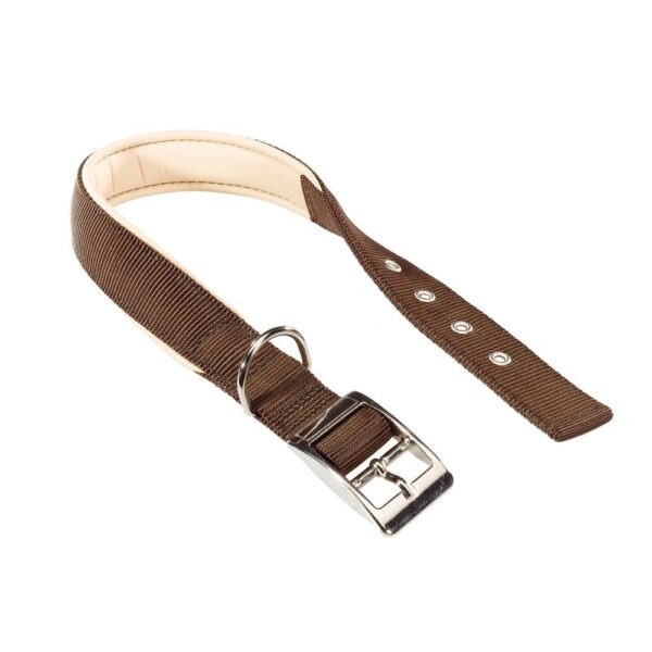 [75246912] Ferplast Daytona C Nylon Dog CollarColor: Brown, Dimension: 35-43cm x 20mm