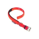 Ferplast Daytona C Nylon Dog Collar Color: Red, Dimension: 27-35cm x 15mm