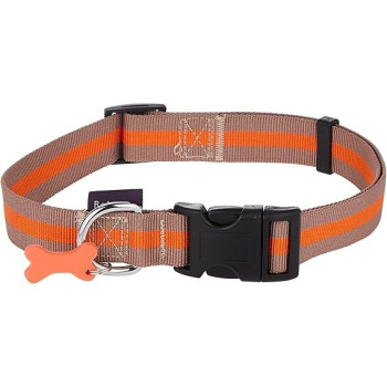 Ferplast Daytona CSS Semi - Pull - Out Collar With Soft PaddingColor: Orange, Dimension: 60cm x 25mm