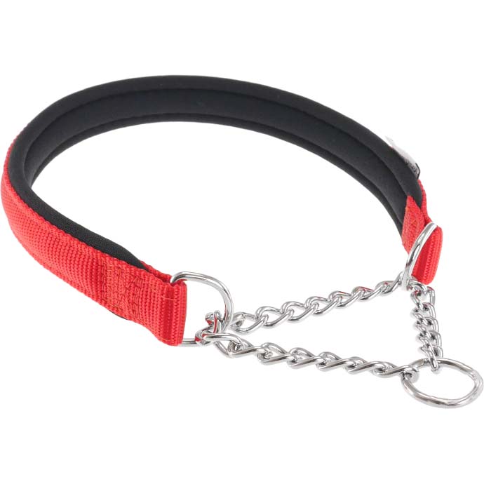 [75234022] Ferplast Daytona CSS Semi - Pull - Out Collar With Soft PaddingColor: Red, Dimension: 40cm x 15mm