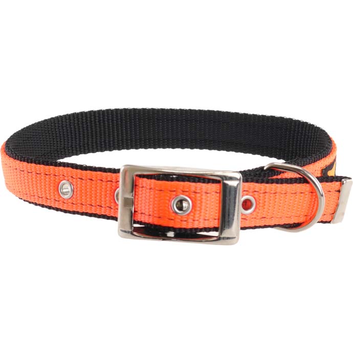 [75169039] Ferplast Dual CF Collar Orange 37-45cm x 25mm