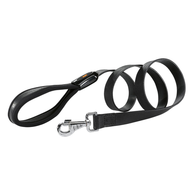 [76108017] Ferplast Giotto G Dog Leather LeadsColor: Black, Dimension: 20mm x L 120cm