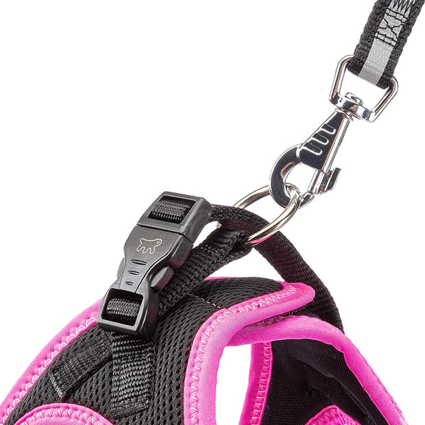 Ferplast Kaori P Breathable Dog HarnessColor: Pink, Sizes: M, Dimension: 32-34 x 44-48cm