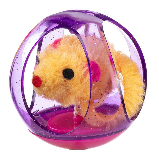 Ferplast PA 5214 Cat ball with plush animal