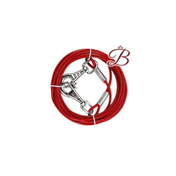 [75987803] Ferplast Plastic Coated Dog Steel CableDimension: Ø0.28 x 450cm