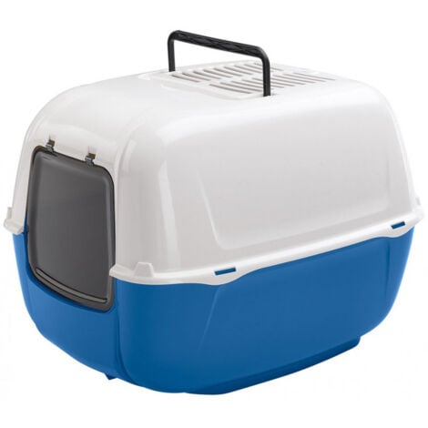 [72053015PA] Ferplast Toilet Home Prima Blue 39.5x52.5x38cm