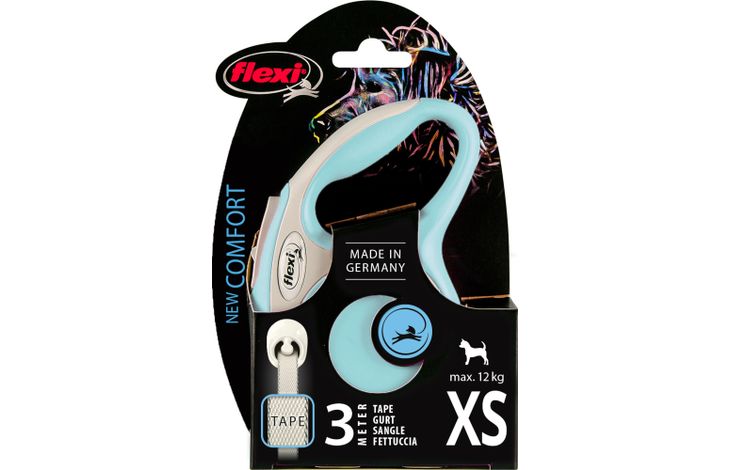 [4000498043516] Flexi New Comfort S Tape 5m[Color - Blue]