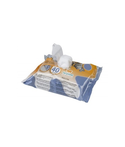 Furrish Daily Bath Wipes 100PckFragrance/Flavour: Baby Powder