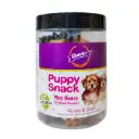 Gnawlers Puppy Snack Mini Bone Assorted Flavours Treat Pouch 250g