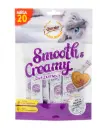 Gnawlers Smooth & Creamy Lickable Salmon Flavour Cat Treats Pouch 20pcs X 15g