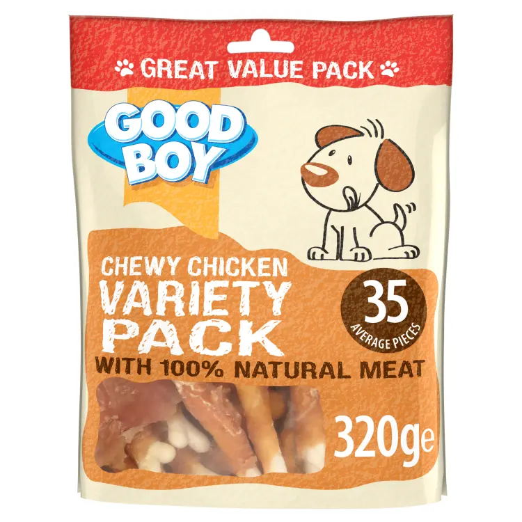 Goodboy Chicken Variety Treat Value Pack 320g