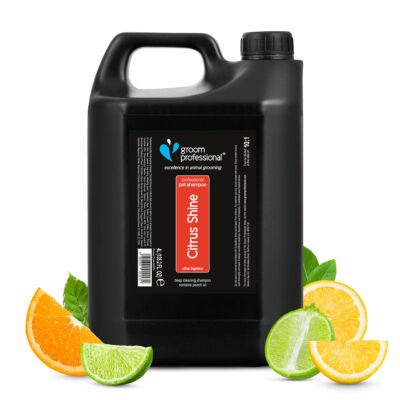 Groom Professional Citrus Shine Pet ShampooVolume: 4 litre, Fragrance/Flavour: Citrus scent